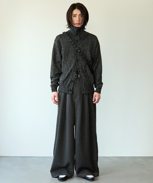 Nep knit cardigan / ネップニットカーディガン（ニット/セーター