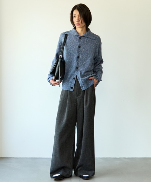 Nep knit cardigan / ネップニットカーディガン（ニット/セーター 