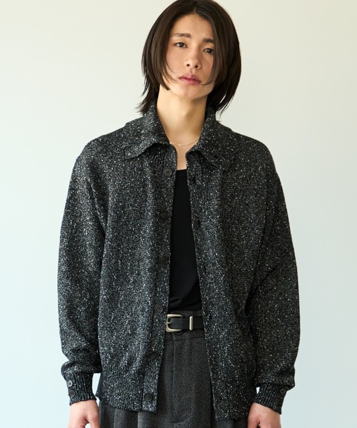 Nep knit cardigan / ネップニットカーディガン（ニット/セーター 