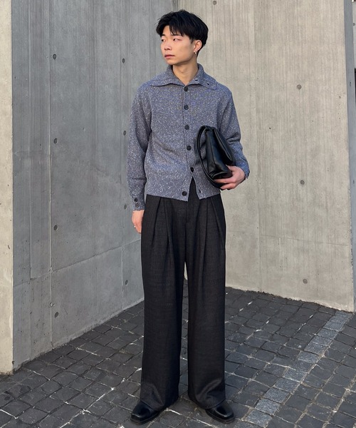Nep knit cardigan / ネップニットカーディガン（ニット/セーター