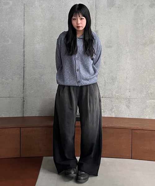 Nep knit cardigan / ネップニットカーディガン（ニット/セーター