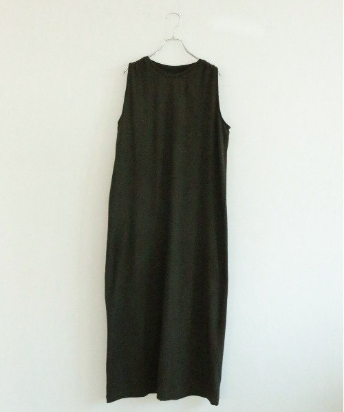 WALANCE(ワランス)の「natural dye mint jersey dress(ワンピース・レディース・ブラウン/スミクロ・FREE)」の13枚目の写真
