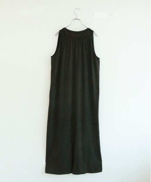 WALANCE(ワランス)の「natural dye mint jersey dress(ワンピース・レディース・ブラウン/スミクロ・FREE)」の15枚目の写真