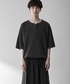 RUUBON（ルーボン）の「【RUUBON】henley neck half sleeve Tee / ヘンリーネックハーフスリーブTシャツ（Tシャツ/カットソー・S）」