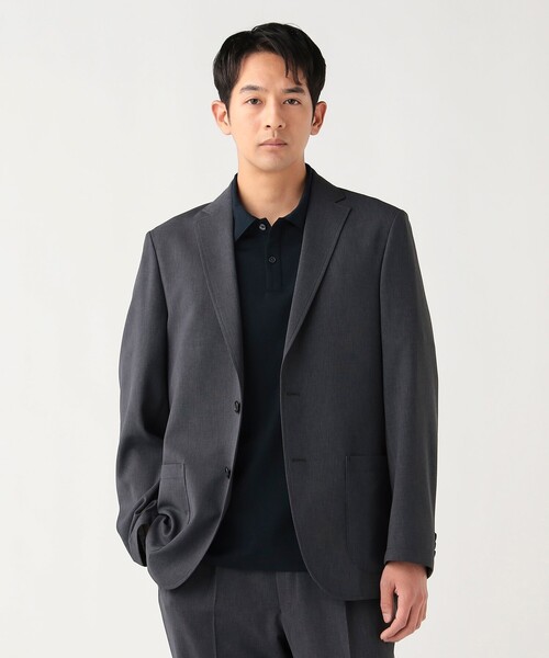 BEAMS HEART（ビームスハート）の「【6/18値下げ】テックエア ジャケット（セットアップ対応・手洗い可能・ストレッチ）（テーラードジャケット・メンズ・ネイビー/グレー・MEDIUM/X-LARGE/SMALL/LARGE）」の16枚目の写真