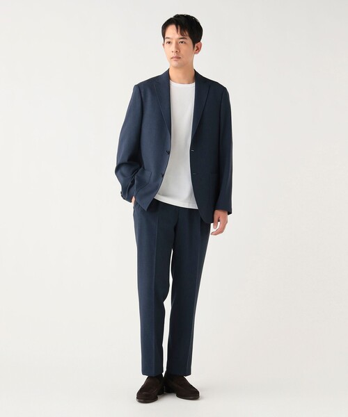 BEAMS HEART（ビームスハート）の「【6/18値下げ】テックエア ジャケット（セットアップ対応・手洗い可能・ストレッチ）（テーラードジャケット・メンズ・ネイビー/グレー・MEDIUM/X-LARGE/SMALL/LARGE）」の14枚目の写真