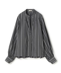 DES PRES（デ・プレ）の「コットンストレッチポプリン ボリュームスリーブブラウス（シャツ/ブラウス）」