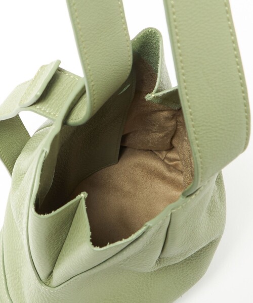 POLPETTA（ポルペッタ）の「＜POLPETTA＞TULIPANO-P/バケットバッグ（ショルダーバッグ・メンズ・ライム/ベージュ・FREE）」の11枚目の写真