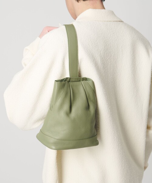 POLPETTA（ポルペッタ）の「＜POLPETTA＞TULIPANO-P/バケットバッグ（ショルダーバッグ・メンズ・ライム/ベージュ・FREE）」の8枚目の写真