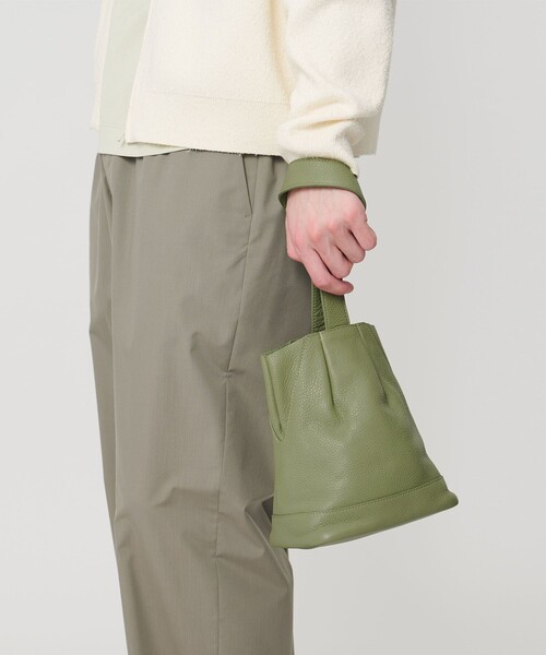 POLPETTA（ポルペッタ）の「＜POLPETTA＞TULIPANO-P/バケットバッグ（ショルダーバッグ・メンズ・ライム/ベージュ・FREE）」の7枚目の写真