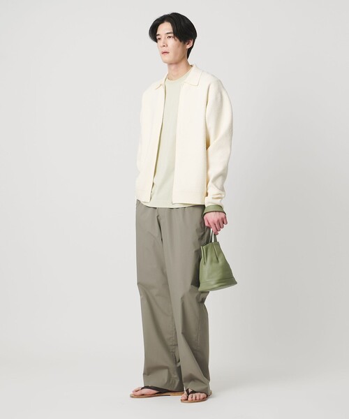 POLPETTA（ポルペッタ）の「＜POLPETTA＞TULIPANO-P/バケットバッグ（ショルダーバッグ・メンズ・ライム/ベージュ・FREE）」の6枚目の写真