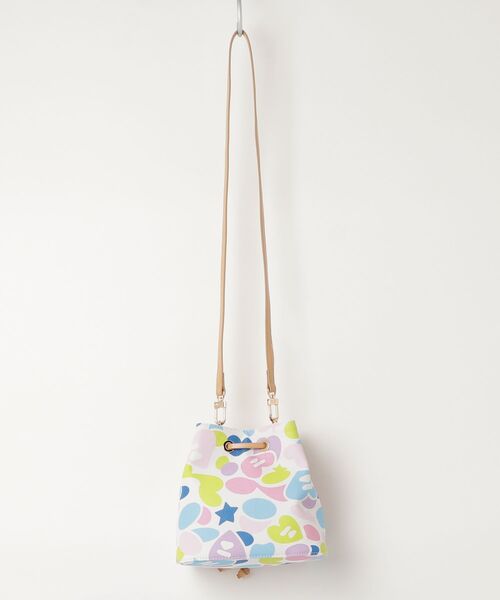 A BATHING APE(アベイシングエイプ)の「CAMO MINI BAG HANDBAG #3(ハンドバッグ・レディース・マルチ/ブルー/ピンク・FREE)」の22枚目の写真