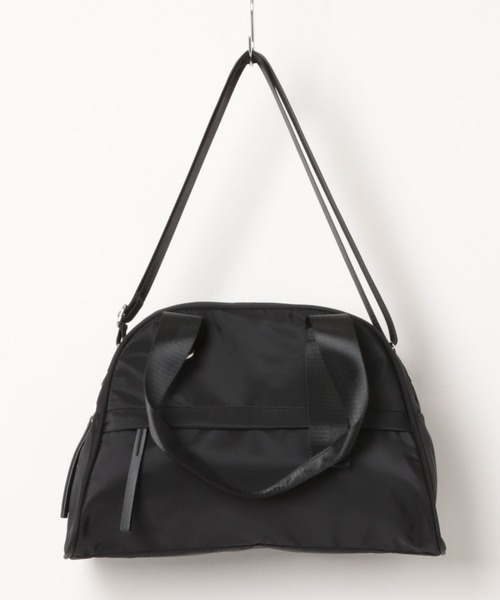 BONLECILL Marche(ボンルシールマルシェ)の「【BONLECILL Marche】2wayナイロンボストンバッグ/ショルダーバッグ(ボストンバッグ・レディース・ブラウン/ブラック・FREE)」の18枚目の写真