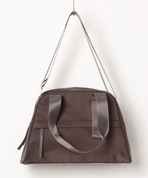 BONLECILL Marche(ボンルシールマルシェ)の「【BONLECILL Marche】2wayナイロンボストンバッグ/ショルダーバッグ(ボストンバッグ・レディース・ブラウン/ブラック・FREE)」の17枚目の写真