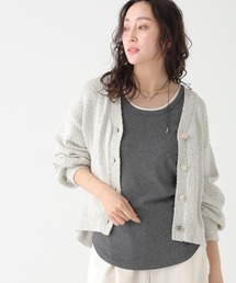 Elura | ミックスヤーンカーディガン/661886(カーディガン/ボレロ)