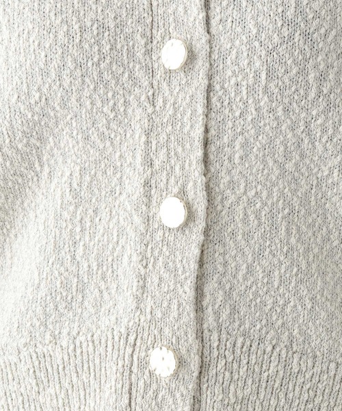 Elura（エルーラ）の「ミックスヤーンカーディガン/661886（カーディガン/ボレロ・レディース・ベージュ/ライトグレー/レッド・FREE）」の19枚目の写真