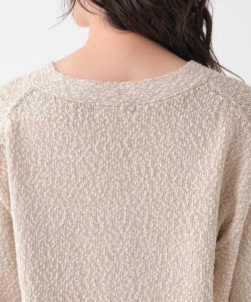 Elura（エルーラ）の「ミックスヤーンカーディガン/661886（カーディガン/ボレロ・レディース・ベージュ/ライトグレー/レッド・FREE）」の16枚目の写真