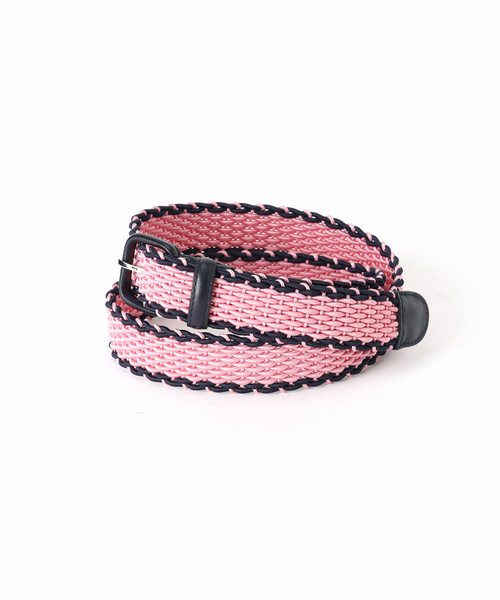 MAISON BOINET(メゾンボワネ)の「MAISON BOINET 94875S:ベルト(ベルト・レディース・ブラウン/ピンク/サックスブルー・85)」の7枚目の写真