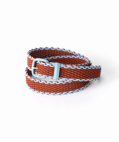 MAISON BOINET(メゾンボワネ)の「MAISON BOINET 94875S:ベルト(ベルト・レディース・ブラウン/ピンク/サックスブルー・85)」の14枚目の写真