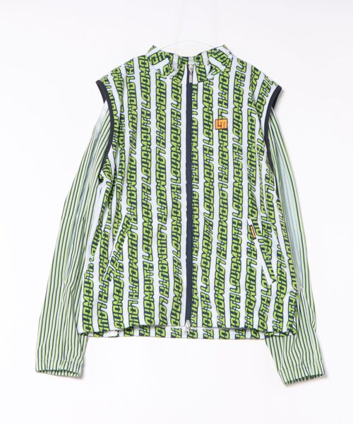 Loudmouth(ラウドマウス)の「LOUDMOUTH/ラウドマウス ゴルフウェア 2WAY 長袖 切替 ストレッチ 撥水 吸汗速乾 ライトアウターベスト(その他アウター・メンズ・ライトイエロー・M)」の12枚目の写真