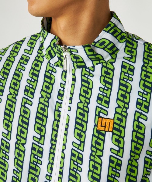 Loudmouth(ラウドマウス)の「LOUDMOUTH/ラウドマウス ゴルフウェア 2WAY 長袖 切替 ストレッチ 撥水 吸汗速乾 ライトアウターベスト(その他アウター・メンズ・ライトイエロー・M)」の4枚目の写真
