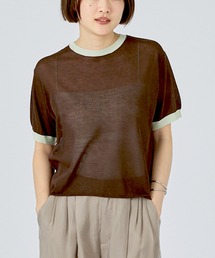 【NOMINE】リンガー ニット Tシャツ