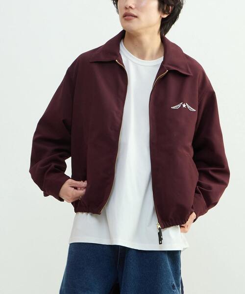 CONVERSE TOKYO(コンバーストウキョウ)の「【CLAMP】『魔法騎士レイアース』GRAPHIC COACH JACKET(ブルゾン・レディース・ボルドー・FREE)」の4枚目の写真