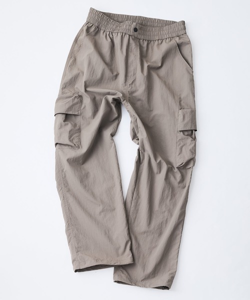 ragged mountain(ラギットマウンテン)の「【RAGGED MOUNTAIN/ラギットマウンテン】 【撥水・UVカット】TAMWORTH/タムワース ナイロン カーゴパンツ 軽量・高耐久 キャンプ・ハイキングに(カーゴパンツ・メンズ・カーキ/ブラック/ベージュ/チャコールグレー・MEDIUM/X-LARGE/LARGE)」の3枚目の写真