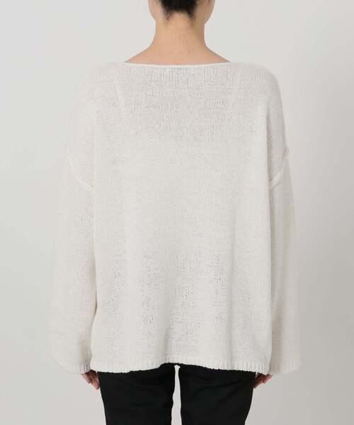 JOURNAL STANDARD（ジャーナルスタンダード）の「《追加2》テープヤーンDROPプルオーバー（ニット/セーター・レディース・ブラック系その他/ホワイト/グリーン/ピンク・FREE）」の21枚目の写真