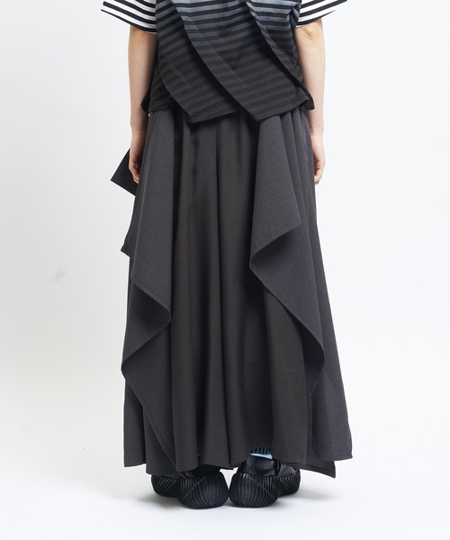 gomme（ゴム）の「スクイッドツイルパンツ（その他パンツ・レディース・チャコールグレー/ブラック・MEDIUM）」の12枚目の写真