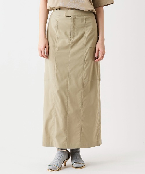 leswel(レスウェル)の「【M/L】パネルストレートスカート(スカート・レディース・チャコールグレー/ベージュ/カーキ・M/L)」の17枚目の写真