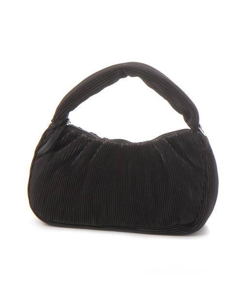 LAKOLE（ラコレ）の「プリーツ2WAYワンショルダーバッグ / 656430（ショルダーバッグ・レディース・ブラック/オフホワイト/ピンク・FREE）」の5枚目の写真