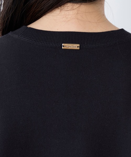 MICA&DEAL（マイカ＆ディール）の「【WEB限定カラーあり】スムースニットプルオーバー（ニット/セーター・レディース・オフホワイト/ライトベージュ/ミント/ネイビー・FREE）」の12枚目の写真