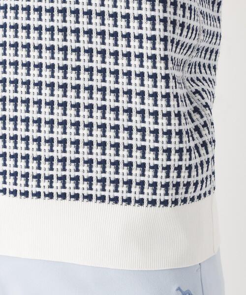 adabat（アダバット）の「サマーツイードニットベスト（ベスト・レディース・ピンク/ネイビー・40/38）」の16枚目の写真