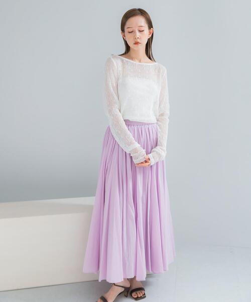 URBAN RESEARCH ROSSO WOMEN(アーバンリサーチ ロッソ)の「ELENDEEK EMBROIDERY SKIN CS(その他トップス・レディース・オフホワイト/ブラック・FREE)」の19枚目の写真