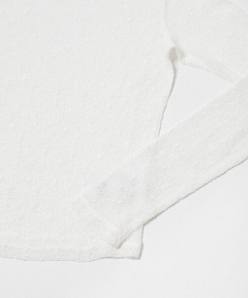 URBAN RESEARCH ROSSO WOMEN(アーバンリサーチ ロッソ)の「ELENDEEK EMBROIDERY SKIN CS(その他トップス・レディース・オフホワイト/ブラック・FREE)」の5枚目の写真