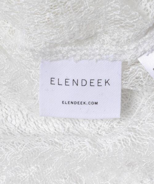 URBAN RESEARCH ROSSO WOMEN(アーバンリサーチ ロッソ)の「ELENDEEK EMBROIDERY SKIN CS(その他トップス・レディース・オフホワイト/ブラック・FREE)」の8枚目の写真