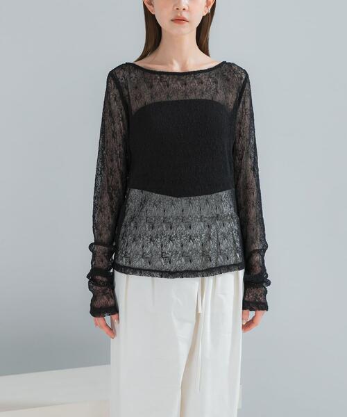 URBAN RESEARCH ROSSO WOMEN(アーバンリサーチ ロッソ)の「ELENDEEK EMBROIDERY SKIN CS(その他トップス・レディース・オフホワイト/ブラック・FREE)」の12枚目の写真