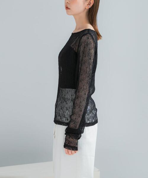 URBAN RESEARCH ROSSO WOMEN(アーバンリサーチ ロッソ)の「ELENDEEK EMBROIDERY SKIN CS(その他トップス・レディース・オフホワイト/ブラック・FREE)」の13枚目の写真