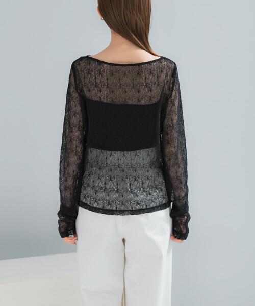URBAN RESEARCH ROSSO WOMEN(アーバンリサーチ ロッソ)の「ELENDEEK EMBROIDERY SKIN CS(その他トップス・レディース・オフホワイト/ブラック・FREE)」の14枚目の写真