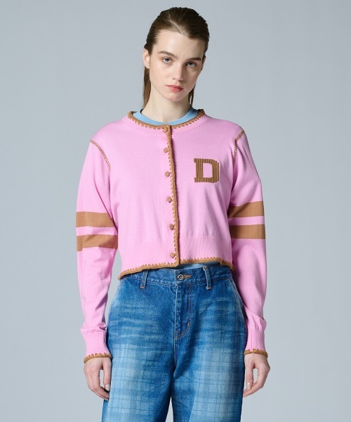 DOUBLE STANDARD CLOTHING ロゴカーディガン DOUBLE STANDARD CLOTHING（ダブルスタンダードクロージング）の「D