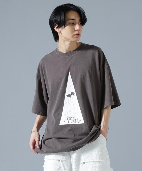 DANKE SCHON（ダンケシェーン）の「DankeSchon/ダンケシェーン/OVERDYE CATTLEMUTILATION S/S TEE（Tシャツ/カットソー・メンズ・ブラック・L/M）」の8枚目の写真