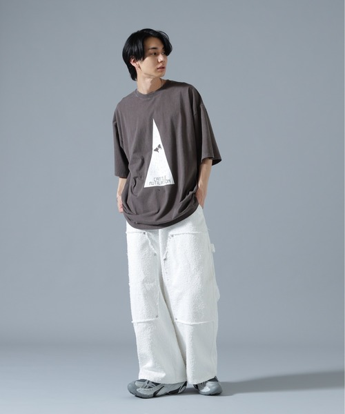 DANKE SCHON（ダンケシェーン）の「DankeSchon/ダンケシェーン/OVERDYE CATTLEMUTILATION S/S TEE（Tシャツ/カットソー・メンズ・ブラック・L/M）」の5枚目の写真