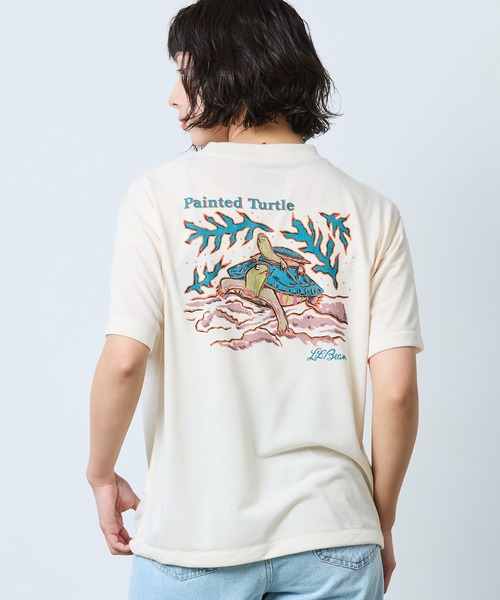 L.L.Bean(エルエルビーン)の「【JAPAN EDITION】ドーバー・フォックスクロフト・ショートスリーブ・ティ(Tシャツ/カットソー・レディース・ホワイト系2/ホワイト系1/ホワイト系・MEDIUM)」の1枚目の写真