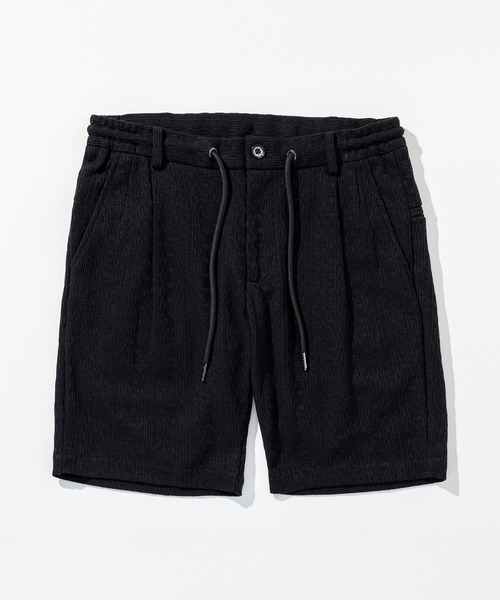 1PIU1UGUALE3  RELAX （ウノピゥウノウグァーレトレ リラックス）の「1PIU1UGUALE3 RELAX(ウノピゥウノウグァーレトレ リラックス)リネンブレンド ジャガードハーフスラックス（その他パンツ・メンズ・ブルー/ブラック/ベージュ・XXL/XL/L/M/S）」の10枚目の写真