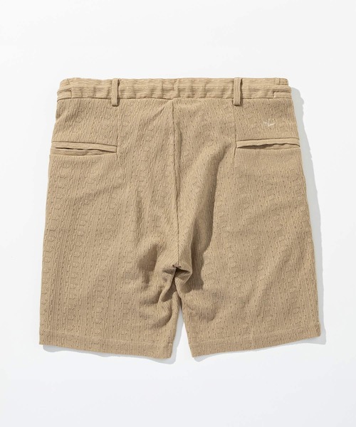 1PIU1UGUALE3  RELAX （ウノピゥウノウグァーレトレ リラックス）の「1PIU1UGUALE3 RELAX(ウノピゥウノウグァーレトレ リラックス)リネンブレンド ジャガードハーフスラックス（その他パンツ・メンズ・ブルー/ブラック/ベージュ・XXL/XL/L/M/S）」の13枚目の写真