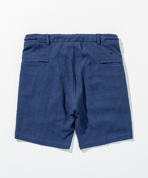 1PIU1UGUALE3  RELAX （ウノピゥウノウグァーレトレ リラックス）の「1PIU1UGUALE3 RELAX(ウノピゥウノウグァーレトレ リラックス)リネンブレンド ジャガードハーフスラックス（その他パンツ・メンズ・ブルー/ブラック/ベージュ・XXL/XL/L/M/S）」の8枚目の写真