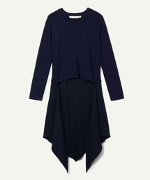 専用LEINWANDEトップス Cupro Flair Sleeve Top/Black | leinwände | ラインヴァンドの公式