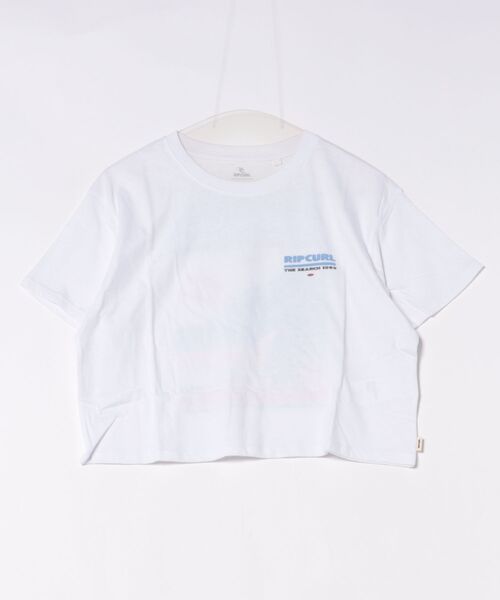 rip curl(リップカール)の「RIP CURL/リップカール 半袖 Tシャツ レディース HAYLEY O CROP TEE 0MRWTE(Tシャツ/カットソー・レディース・ホワイト・XS/S)」の3枚目の写真