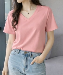 ベーシックVネックTシャツ